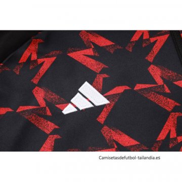 Chandal de Sudadera del Manchester United 2024-2025 Rojo