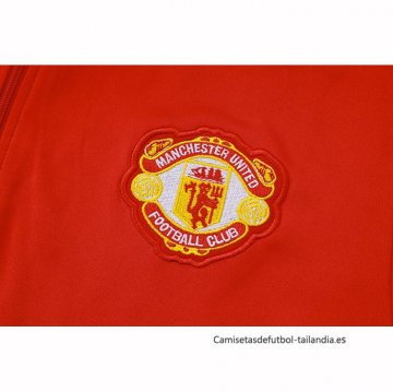 Chandal de Sudadera del Manchester United 2025-2026 Rojo