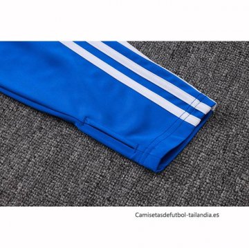 Chandal de Sudadera del Manchester United Nino 2025-2026 Azul