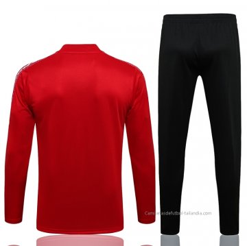 Chandal de Sudadera del Manchester United UCL 2021-2022 Rojo