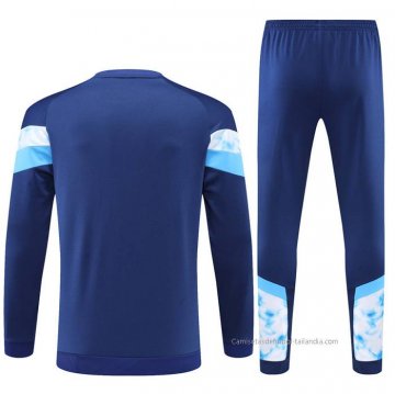 Chandal de Sudadera del Olympique Marsella 2022 Azul