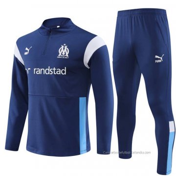 Chandal de Sudadera del Olympique Marsella Nino 2023-2024 Azul Chandal de Sudadera del Olympique Marsella Nino 2023-2024 Azul