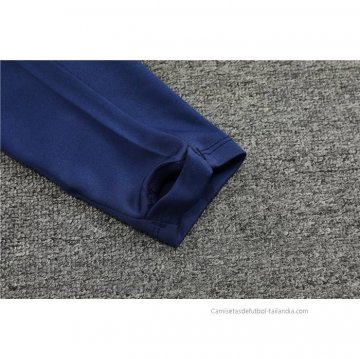 Chandal de Sudadera del Olympique Marsella Nino 2023-2024 Azul