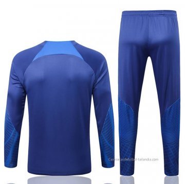 Chandal de Sudadera del Paises Bajos 2022-2023 Azul