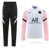 Chandal de Sudadera del Paris Saint-Germain 2021-2022 Blanco Chandal de Sudadera del Paris Saint-Germain 2021-2022 Blanco