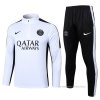 Chandal de Sudadera del Paris Saint-Germain 2023-2024 Blanco Chandal de Sudadera del Paris Saint-Germain 2023-2024 Blanco