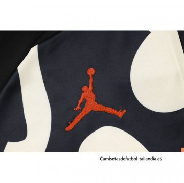 Chandal de Sudadera del Paris Saint-Germain 2023-2024 Amarillo y Negro