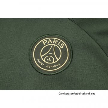 Chandal de Sudadera del Paris Saint-Germain Jordan 2023-2024 Verde