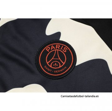 Chandal de Sudadera del Paris Saint-Germain Nino 2023-2024 Amarillo y Negro