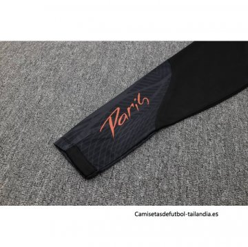 Chandal de Sudadera del Paris Saint-Germain Nino 2023-2024 Amarillo y Negro