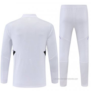 Chandal de Sudadera del Real Madrid 2022-2023 Blanco