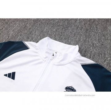 Chandal de Sudadera del Real Madrid 2023-2024 Blanco