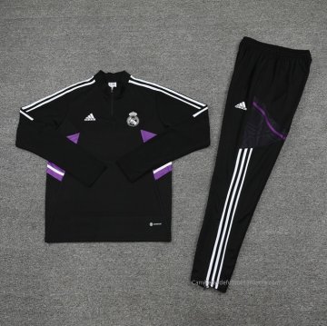 Chandal de Sudadera del Real Madrid 2022-2023 Negro