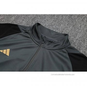 Chandal de Sudadera del Real Madrid 2023-2024 Gris
