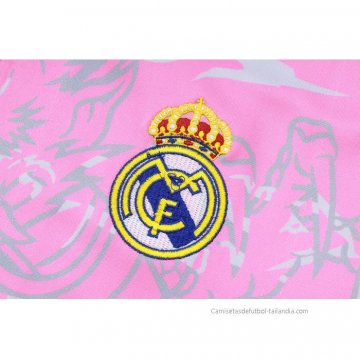 Chandal de Sudadera del Real Madrid Nino 2023-2024 Rosa