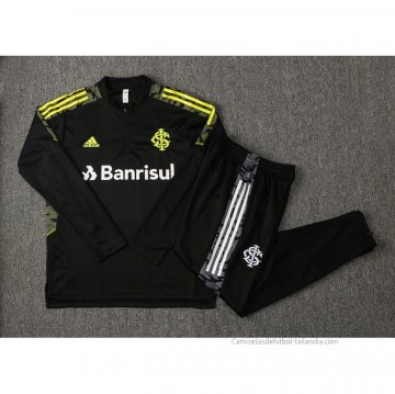 Chandal de Sudadera del SC Internacional 2021-2022 Negro