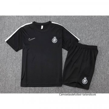 Chandal del Al Nassr Manga Corta 2024-2025 Negro - Pantalon Corto