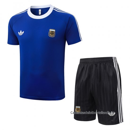 Chandal del Argentina Manga Corta 2026-2027 Azul - Pantalon Corto - Haga un click en la imagen para cerrar