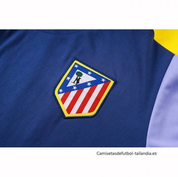 Chandal del Atletico Madrid Manga Corta 2025-2026 Azul - Pantalon Corto