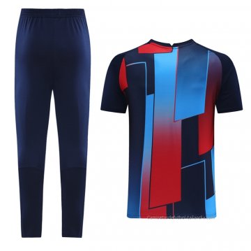 Chandal del Barcelona Manga Corta 2021-2022 Azul