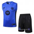 Chandal del Barcelona Sin Mangas 2025-2026 Azul Purpura