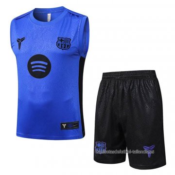 Chandal del Barcelona Sin Mangas 2025-2026 Azul Purpura Chandal del Barcelona Sin Mangas 2025-2026 Azul Purpura