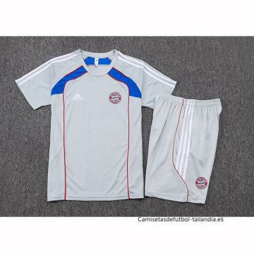 Chandal del Bayern Munich Manga Corta 2025-2026 Gris - Pantalon Corto