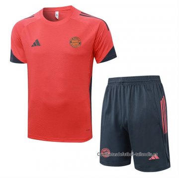 Chandal del Bayern Munich Manga Corta 2025-2026 Naranja - Pantalon Corto Chandal del Bayern Munich Manga Corta 2025-2026 Naranja - Pantalon Corto