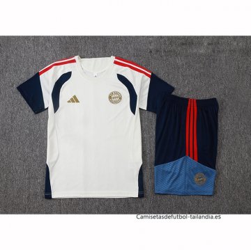 Chandal del Bayern Munich Manga Corta 2026-2027 Crema - Pantalon Corto