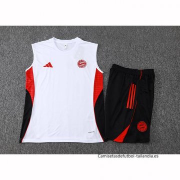 Chandal del Bayern Munich Sin Mangas 2025-2026 Blanco