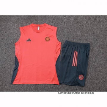 Chandal del Bayern Munich Sin Mangas 2025-2026 Naranja