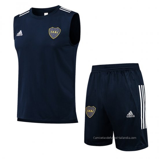 Chandal del Boca Juniors Sin Mangas 2021-2022 Azul - Haga un click en la imagen para cerrar
