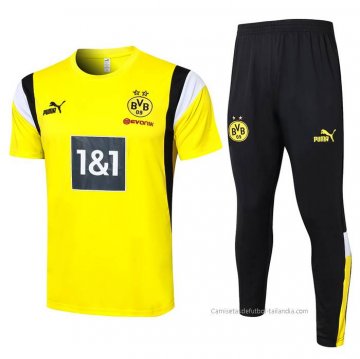 Chandal del Borussia Dortmund Manga Corta 2023-2024 Amarillo Chandal del Borussia Dortmund Manga Corta 2023-2024 Amarillo