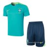 Chandal del Brasil Manga Corta 2024-2025 Verde - Pantalon Corto Chandal del Brasil Manga Corta 2024-2025 Verde - Pantalon Corto