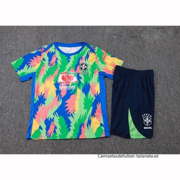 Chandal del Brasil Manga Corta 2025-2026 Camuflaje - Pantalon Corto