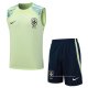 Chandal del Brasil Sin Mangas 2023-2024 Verde