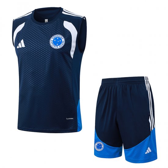 Chandal del Cruzeiro Sin Mangas 2025-2026 Azul - Haga un click en la imagen para cerrar