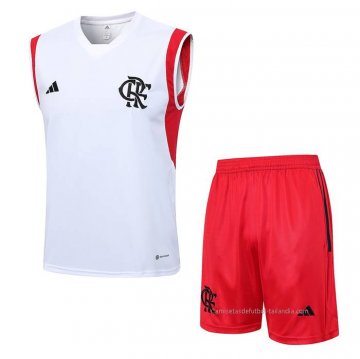 Chandal del Flamengo Sin Mangas 2023-2024 Blanco Chandal del Flamengo Sin Mangas 2023-2024 Blanco