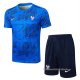 Chandal del Francia Manga Corta 2025-2026 Azul - Pantalon Corto