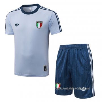 Chandal del Italia Manga Corta 2026-2027 Azul - Pantalon Corto Chandal del Italia Manga Corta 2026-2027 Azul - Pantalon Corto