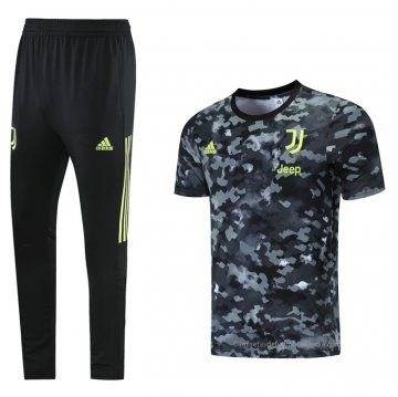 Chandal del Juventus Manga Corta 2021-2022 Gris