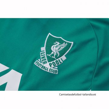 Chandal del Liverpool Manga Corta 2025-2026 Verde - Pantalon Corto