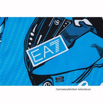 Chandal del Napoli Manga Corta 2025-2026 Azul - Pantalon Corto