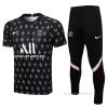 Chandal del Paris Saint-Germain Manga Corta 2021-2022 Negro Chandal del Paris Saint-Germain Manga Corta 2021-2022 Negro