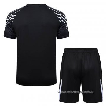 Chandal del Paris Saint-Germain Manga Corta 2025-2026 Negro - Pantalon Corto