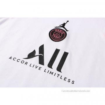 Chandal del Paris Saint-Germain Sin Mangas 2021-2022 Blanco