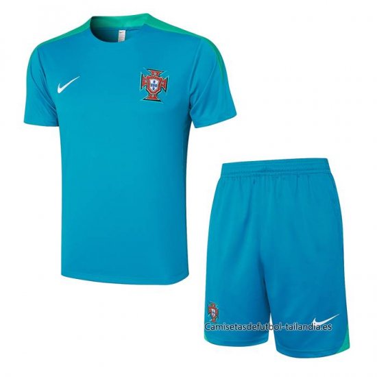 Chandal del Portugal Manga Corta 2024-2025 Verde - Pantalon Corto - Haga un click en la imagen para cerrar