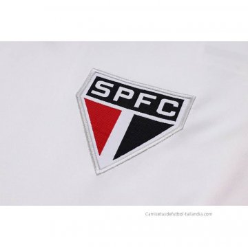 Chandal del Sao Paulo Manga Corta 2023-2024 Gris - Pantalon Corto