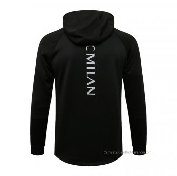 Chaqueta con Capucha del AC Milan 2021-2022 Negro