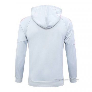 Chaqueta con Capucha del Arsenal 2023-2024 Gris